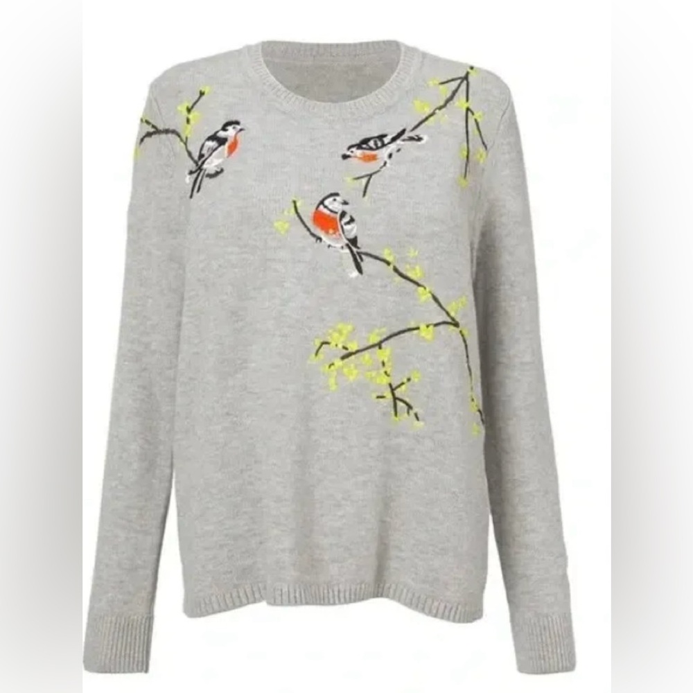 CABI SONGBIRD pullover Sweater Medium #4482 fall 23